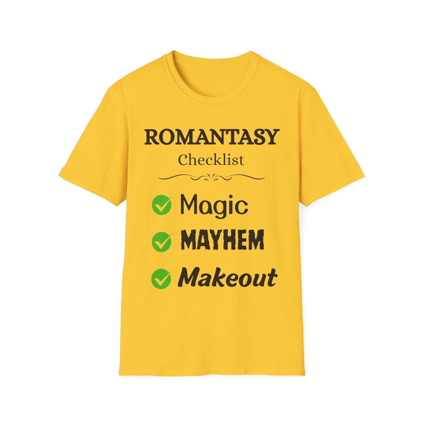 Romantasy Checklist T-Shirt