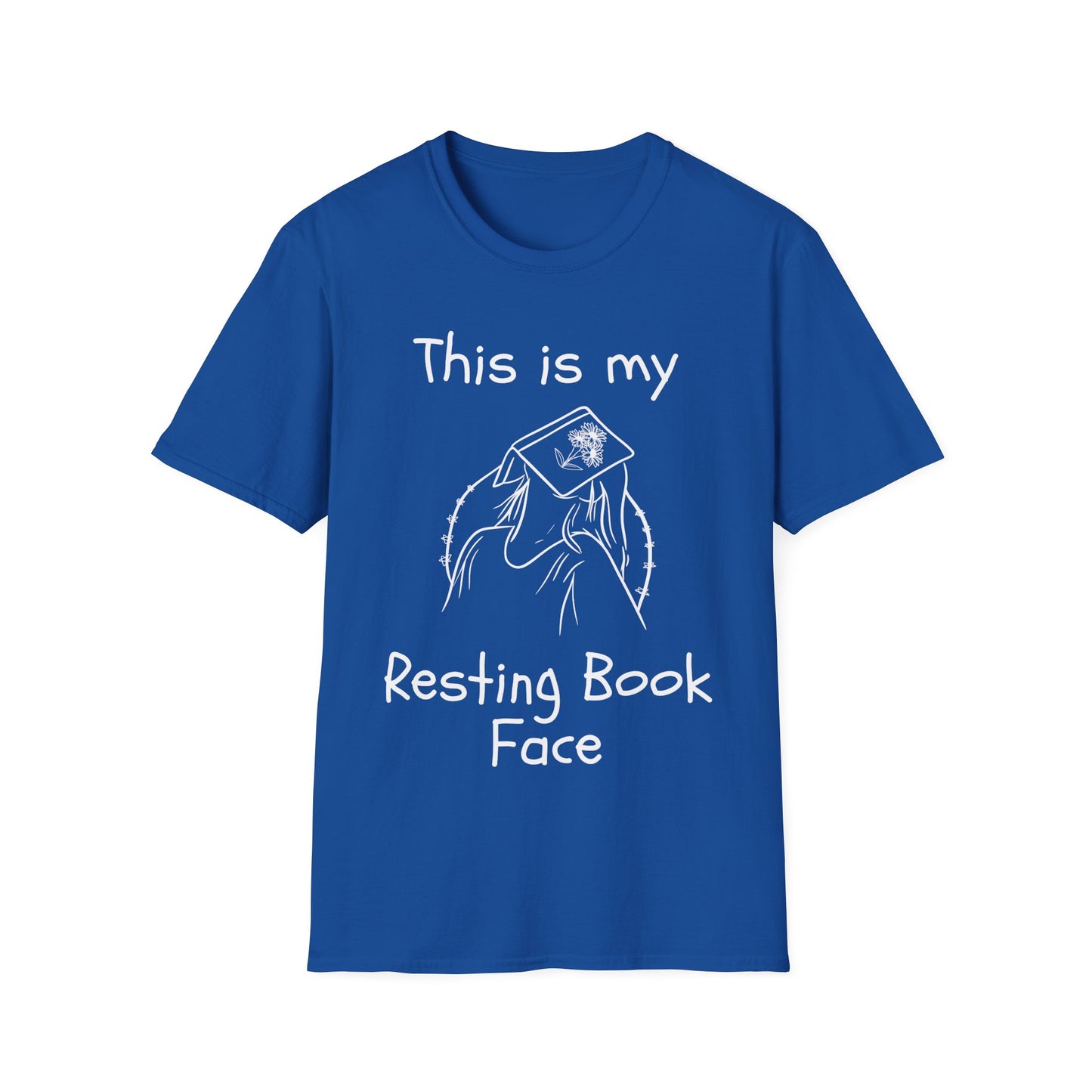 Resting Book Face T-Shirt