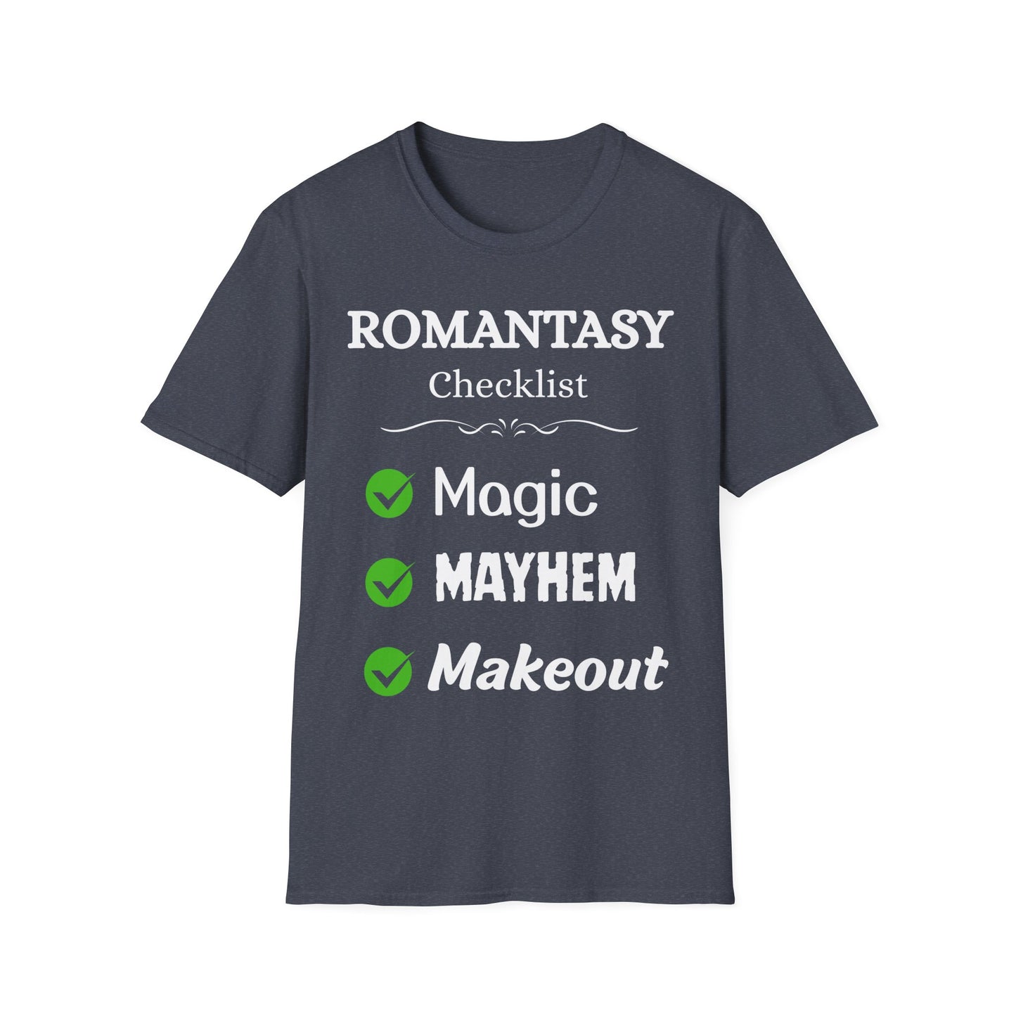 Romantasy Checklist T-Shirt