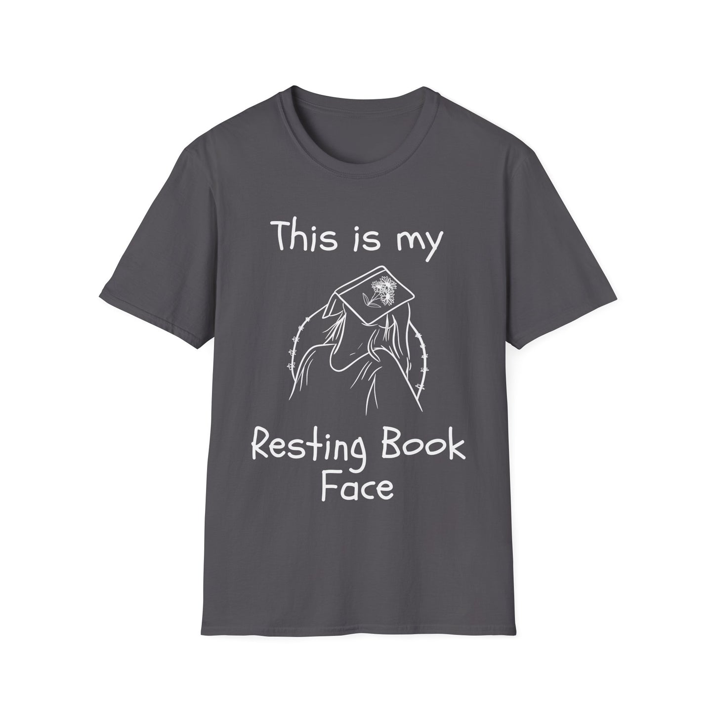 Resting Book Face T-Shirt