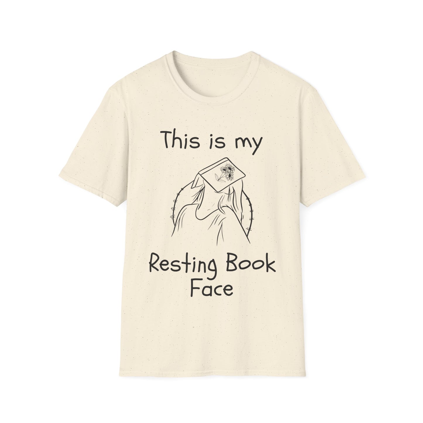 Resting Book Face T-Shirt