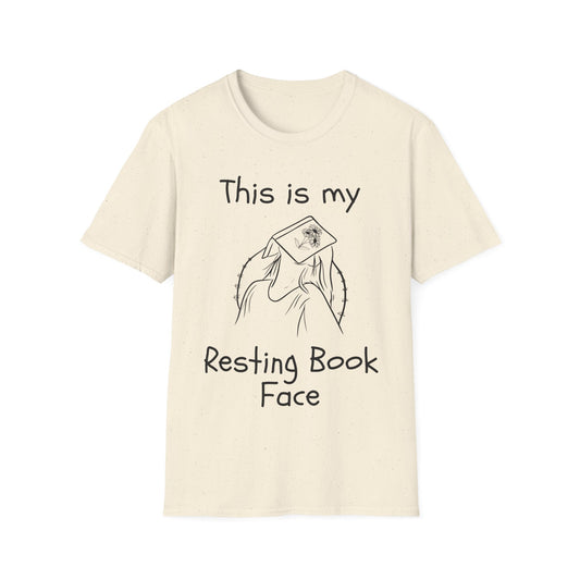 Resting Book Face T-Shirt